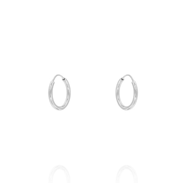 Orecchini a cerchio in argento 925 / 925 Silver Hoop Earrings