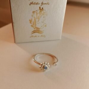 anello con opale