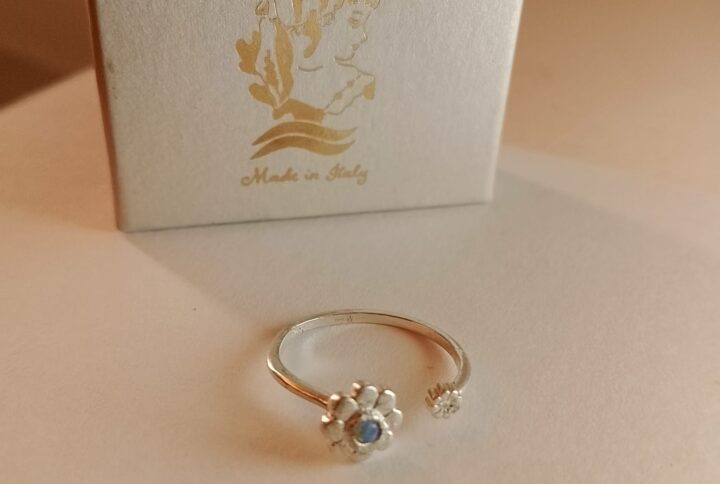 anello con opale